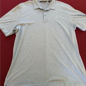 Travis Mathew Baby Blue Polo Shirt